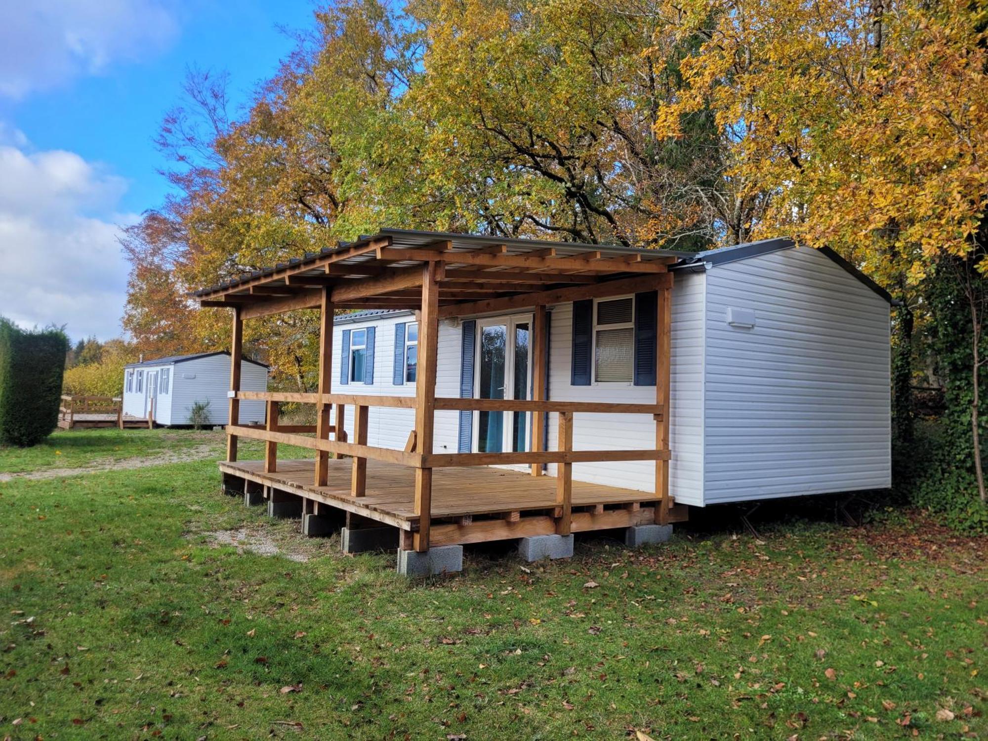 Stacaravan 6 Persoons - Camping Le Soustran Neuvic  Exterior foto